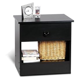 Night Stand (Black) By Prepac