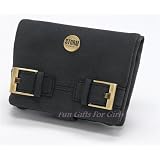 Storm Mall Buckle Wallet Purse Black