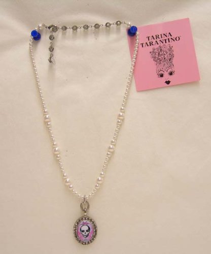 Click here to buy Tarina Tarantino Victorian Punk Pearl Necklace.