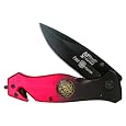 Mtech 8 Inch Xtreme Fire Fighter Tactical Folding Pocket Knife, Black