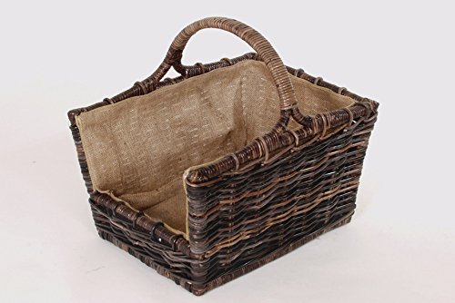 Kaminholzkörbe sorgen für die saubere Holzaufbewahrung beim Kamin