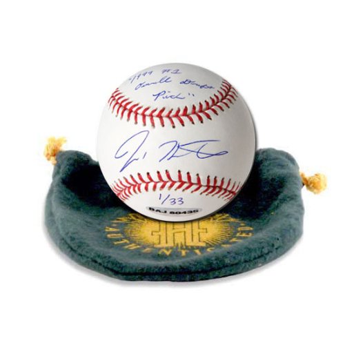 Cincinnati Reds Josh Hamilton Autographed Baseball Inscribed 1999 #1 Overall Draft Pick (UDA)