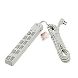 ELPA LEDスイッチ付タップウエブレーカー付 WLS-LU650SB(W) 【まとめ買い3セット】