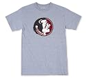 Florida State Seminoles 100-Percent Cotton Puff Logo Short Sleeve T-Shirt