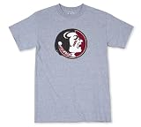 Florida State Seminoles 100-Percent Cotton Puff Logo Short Sleeve T-Shirt