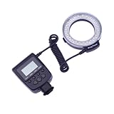 NEEWER カメラ/一眼レンズカメラ用 接写専用ストロボ LED 48球 マクロリングライト/マクロリングフラッシュ Canon、Nikonに対応