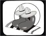 Beans Decorated Mouse Pad