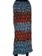 Bollywood Skirt Blue Maroon Jaipur Printed Boho Skirt for Women 38 Inch