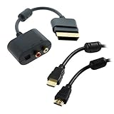 GTMax RCA Optical Audio Adaptor Cable + 6FT Gold Plated HDMI With Ethernet  ....