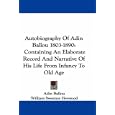 Autobiography of Adin Ballou 1803-1890: Containing an Elaborate Record and Narrative of His Life from Infancy to Old Age