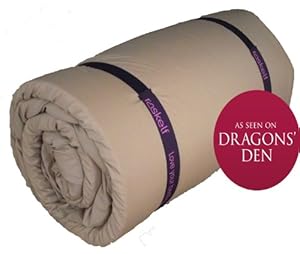 Duvalay (4cm Memory foam sleeping bag) 4.5tog in Cappuccino From 