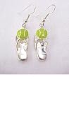 Tennis Sandal Earrings, Jewelry, Gifts, Accessories