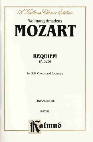 Requiem Mass, K. 626: Kalmus Edition