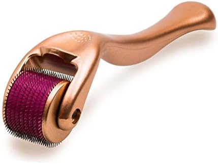 ASOX Derma Skin Roller Kit for Face, Body, and Under Eye Scar Treatment , Works Great with Numbing Cream Micro Rollers 0.5mm