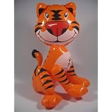 Tiger Zoo Animal Doll Inflatable Toys Balloon Blowup Party Decor Favor 24 q