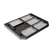 Talboys 930214 Aluminum Microplate Stability Tray, 13.75" Length x 11.2" Width x 0.75" Height