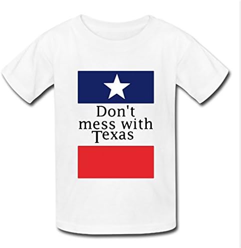 Don't Mess With Texas 100% Cotton Short Sleeve T-shirt(USA Size)for Men