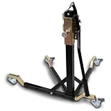 Produkt-Bild: Motorrad-Zentralst&auml;nder ConStands Power Kawasaki Z 1000 2010-2012 - schwarz, Stahl, 13,5 kg, inkl. Adapterplatte und Rollen