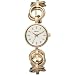 DKNY Women's NY8023 Gold Stainless-Steel Quartz Watch with White Dial