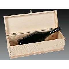 Kesper 27046 Magnum-Flaschenbox mit Klappdeckel mit Verschluss