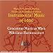 Classical Music : Instrumental Music of 1600