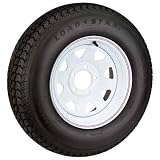 - 5-Hole High Speed Spoked Rim Design Trailer Tire Assembly - ST205/75D-14