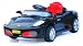 Radio Remote Controlled Electric Ride-On Ferrari F430-Style Sports Car for Kids Ages 3-5 w/ Lights & Sound Effect (Black)