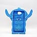 3D blue Stitch & Lilo Soft Silicone Case Cover For ZTE MAX N9520 Boost Mobile