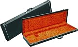 Fender Deluxe Jazz Bass Hardshell Case - Black, Orange Interior