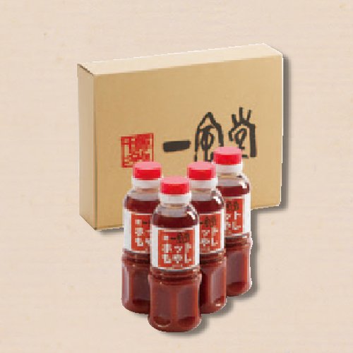 ホットもやしソース4本入りBox