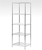 YAMAZEN スチールラック(幅60奥45)5段 メタルラック SR-15065J