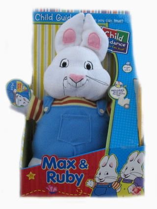 Max & Ruby 12 Max Plush Doll with Book and Read-Along CD