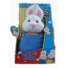 Max & Ruby 12" Max Plush Doll with Book and Read-Along CD