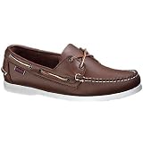 Mens Sebago DOCKSIDES Non-Slip Boat Shoes BROWN 10 WW by Sebago