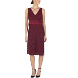 Isaac Mizrahi for Target Embroidered Lace Dress - Bing Cherry