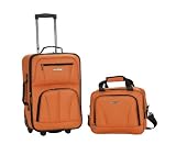 UPC 675478102916 product image for Rockland Luggage 2 Piece Set, Orange, One Size | upcitemdb.com