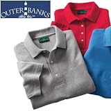 Men's Outer Banks Basic Cotton Pique Shirt