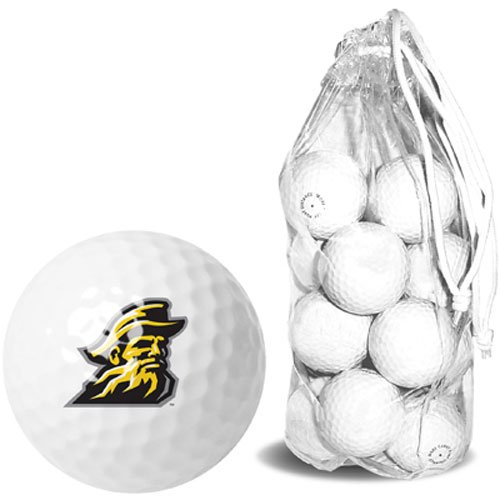 Appalachian State Mountaineers Ncaa 15 Golf Ball Clear Pack