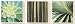 Graham and Brown 42618 Tropical Leaves Canvas, 3-Pack