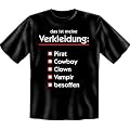 Kost�m T-Shirt das ist meine Verkleidung - Gr��e XL
