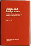 Parerga and Paralipomena : short philosophical essays