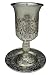 Old City of Jerusalem Kiddush Cup & Saucer