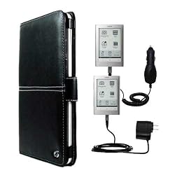 Sony Digital Reader Standard Cover Touch - Black + Sony Reader Car Charger + Sony Reader Wall Charger + VG Wristband!!!
