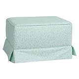 Little Castle Gliding Ottoman - Soft Blue