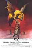 Q (the Winged Serpent) - Movie Poster / Print -- Custom Framing Available
