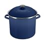 Le Creuset Enamel-on-Steel 12-Quart Covered Stockpot, Cobalt Blue