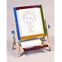 Kid's Paper & Chalkboard 4 in 1 Table Top Flipping Easel w/ Roll