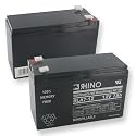 12 Volt 7 ah Rechargeable Battery with F1 (.187") Terminals