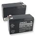 12 Volt 7 ah Rechargeable Battery with F1 (.187") Terminals