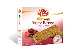 Enjoy Life Very Berry Chewy On The Go Bars, Gluten, Dairy & Nut Free, 5-Ounce Boxes (Pack of 6)